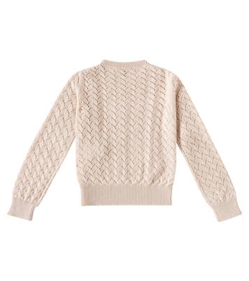 Cotton and cashmere sweater | Loro Piana Kids