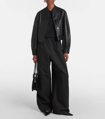 Cropped-Lederjacke Aram | Fforme