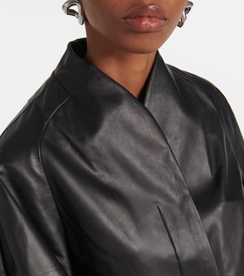 Cropped-Lederjacke Aram | Fforme