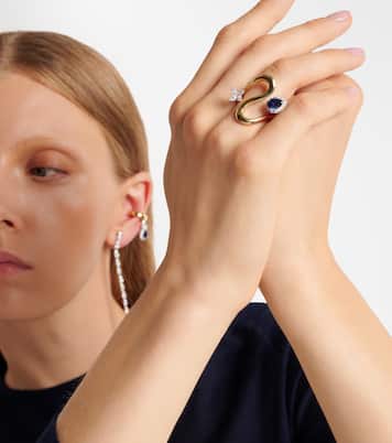 Bague Reign Supreme en or 18 ct, diamants et saphirs | Yeprem