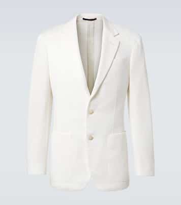 Cotton piqué blazer | Dunhill
