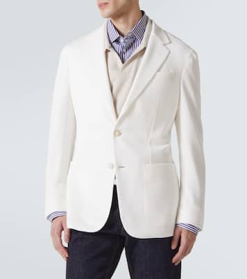 Cotton piqué blazer | Dunhill