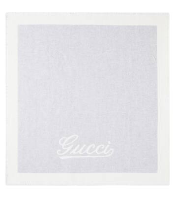 Baby Decke Gucci Script aus Kaschmir | Gucci Kids
