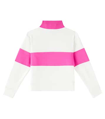 Logo cotton-blend terry polo sweater | Polo Ralph Lauren Kids