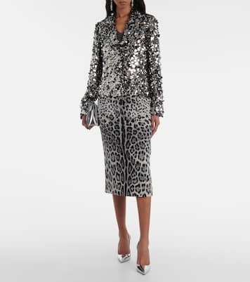 Blazer con lentejuelas | Dolce&Gabbana