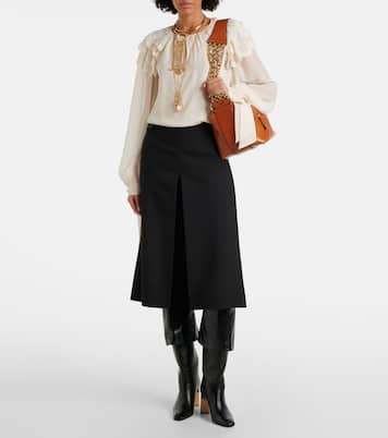 Top aus Seide | Chloé