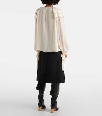 Top aus Seide | Chloé