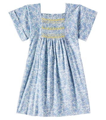 Paysanne floral smocked cotton dress | Bonpoint
