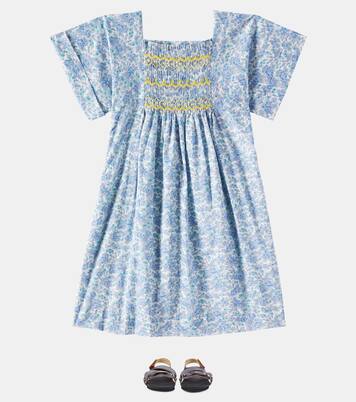 Paysanne floral smocked cotton dress | Bonpoint