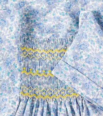 Paysanne floral smocked cotton dress | Bonpoint