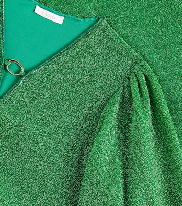 Lumière lamé beach dress | Oséree Kids