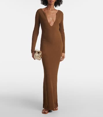 Abito lungo Beru in misto cotone | Aya Muse