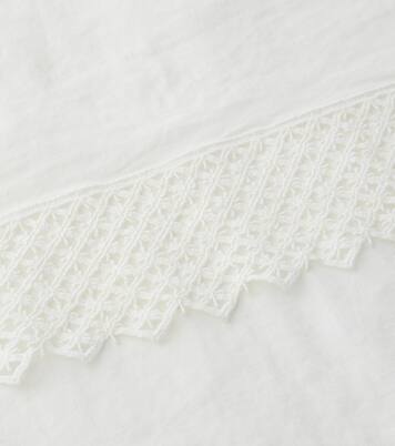 Macramé linen tablecloth | Once Milano