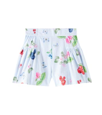 Printed cotton shorts | Monnalisa
