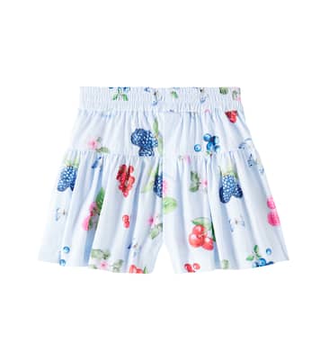Printed cotton shorts | Monnalisa