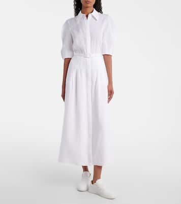 Maude belted linen shirt dress | Gabriela Hearst