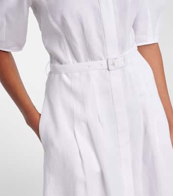 Maude belted linen shirt dress | Gabriela Hearst