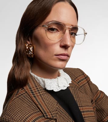 Ultra Leger aviator sunglasses | Saint Laurent