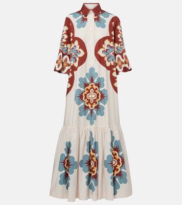 Artemis printed cotton shirtdress | La DoubleJ