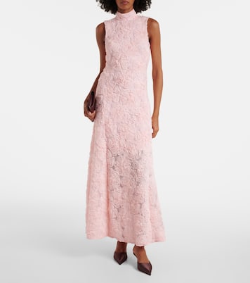 Abito lungo in mesh | Rotate