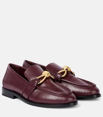 Mocassins Astaire Knot en cuir | Bottega Veneta