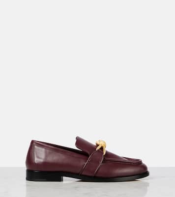 Mocassins Astaire Knot en cuir | Bottega Veneta