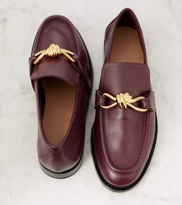 Mocassins Astaire Knot en cuir | Bottega Veneta