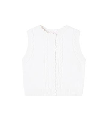 Jobolene sweater vest | Bonpoint