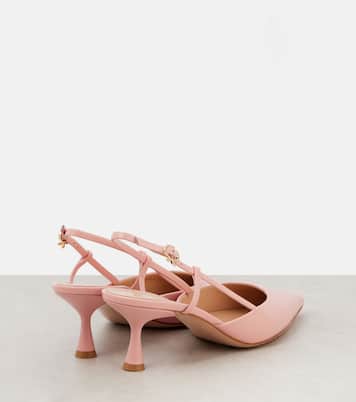 Ascent 55 leather slingback pumps | Gianvito Rossi