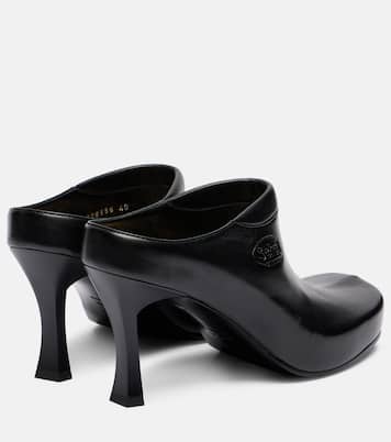 x Scholl - Mules 80 in pelle | Balenciaga