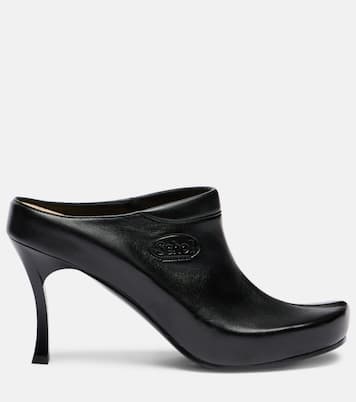 x Scholl - Mules 80 in pelle | Balenciaga