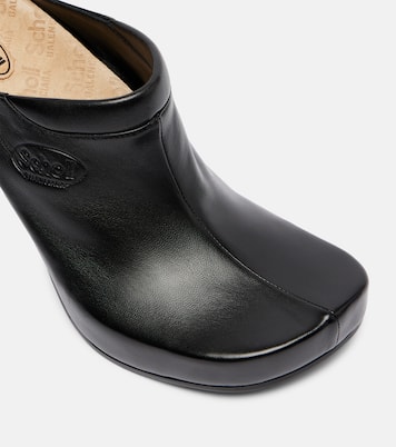 x Scholl - Mules 80 in pelle | Balenciaga