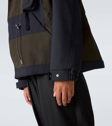 Giacca in tessuto tecnico color-block  | Sacai