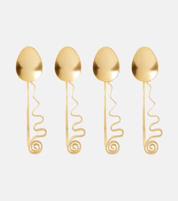 Spirale set of 4 cocktail spoons | L'Objet