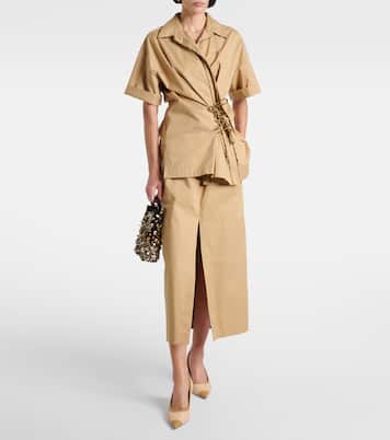 Love 65 raffia-effect pumps | Jimmy Choo