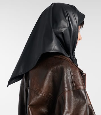 Leather scarf | Magda Butrym