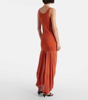 Cocoon jersey midi dress | Toteme