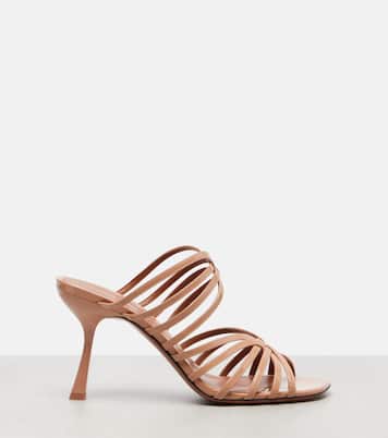 Mules Aura 85 en cuir verni | Zimmermann