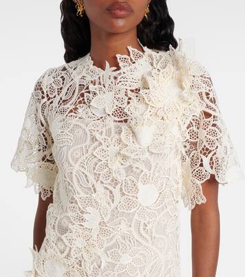 Minikleid aus Spitze | Oscar de la Renta