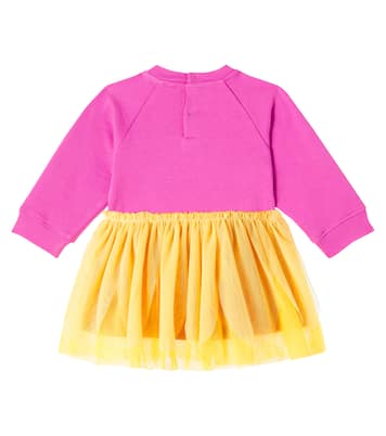 Baby printed cotton jersey dress | Stella McCartney Kids