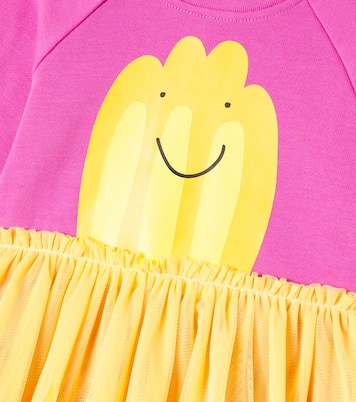 Baby printed cotton jersey dress | Stella McCartney Kids