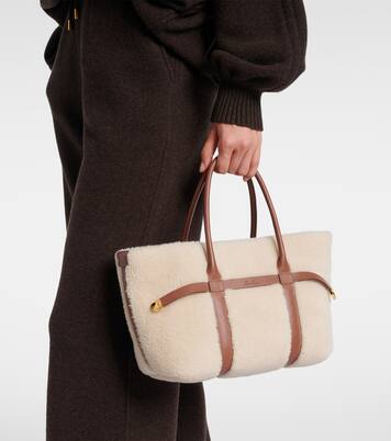 Tote Ghiera Small aus Shearling | Loro Piana