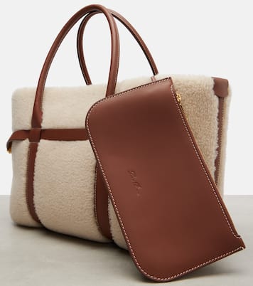Tote Ghiera Small aus Shearling | Loro Piana