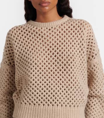 Essen open-knit cashmere and silk sweater | Max Mara