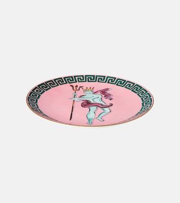 Il Viaggio di Nettuno charger plate by Luke Edward Hall | Ginori 1735