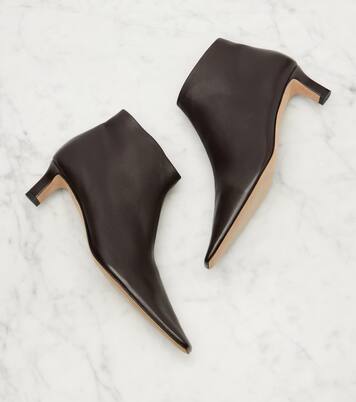 Ankle Boots Carla 45 aus Leder | The Row