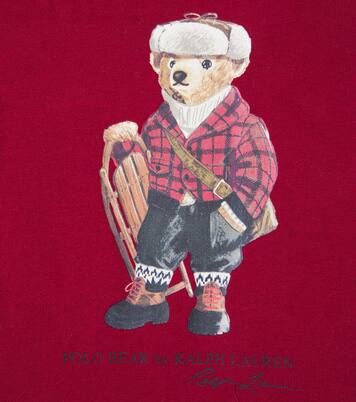 Baby Polo Bear cotton sweatshirt | Polo Ralph Lauren Kids