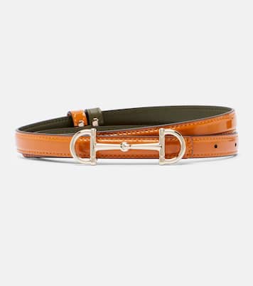 Horsebit reversible leather belt | Gucci