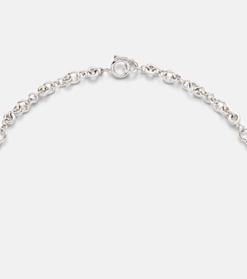 Helio Tria sterling silver and 18kt gold necklace | Spinelli Kilcollin