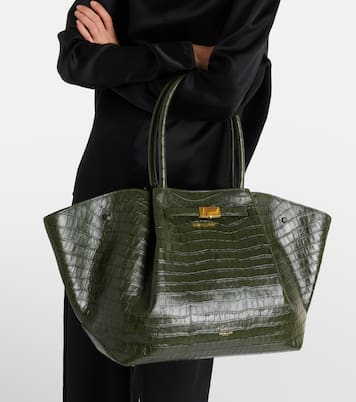 Bolso New York de piel grabada | DeMellier